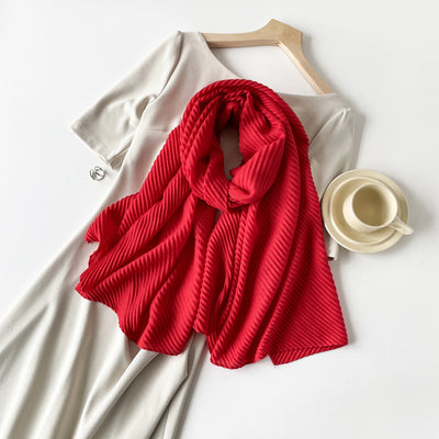 Pañuelo Mujer Algodón y Lino con Diseño Minimalista - Image 5