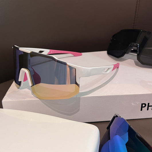 Gafas de Ciclismo para Hombre con Protección Solar y Resistencia al Viento - Image 3