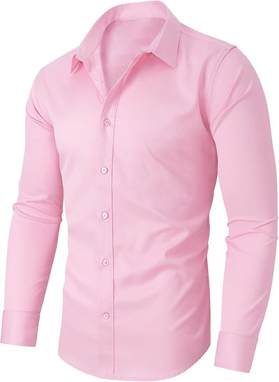 Camisa Elástica sin Planchado para Hombre - Image 14