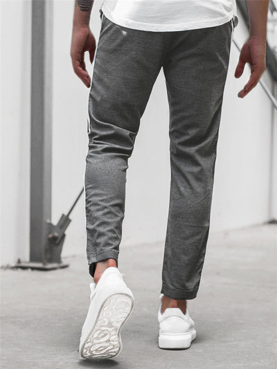 Pantalones Slim Ajustados con Rayas Horizontales para Hombre - Image 10