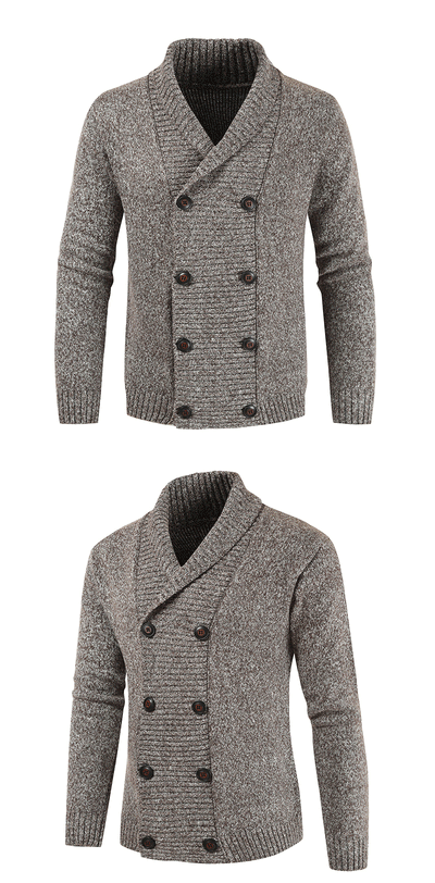 Cardigan Doble Abotonado Casual para Jóvenes - Image 13