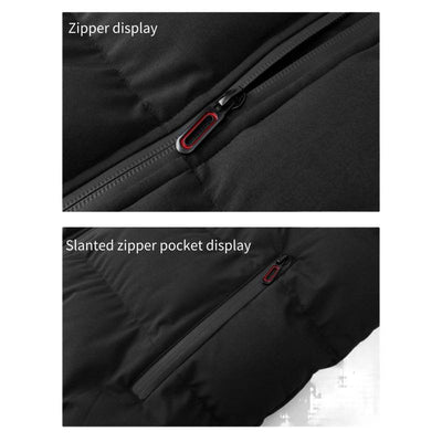 Chaqueta de Algodón con Cuello Tipo Baseball para Hombre - Image 5
