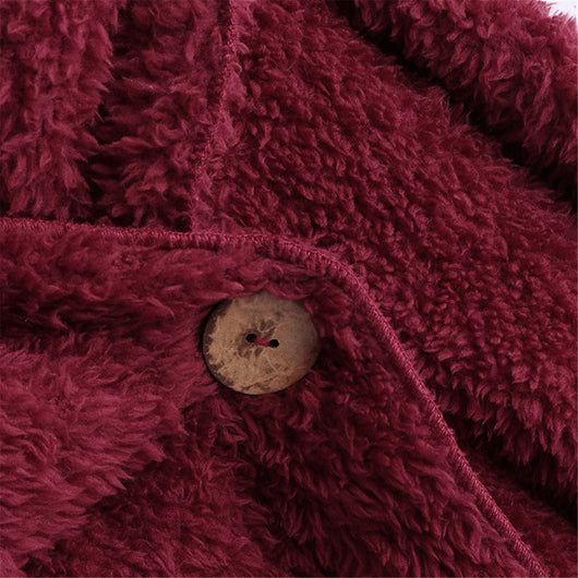 Cardigan Oversized con Cuello Solapa y Mangas Murciélago - Image 13
