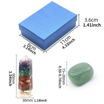 Caja de Regalo Piedras de Cristal Multicolor - Image 11