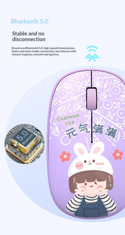 Ratón Inalámbrico Silencioso para Oficina - Image 39