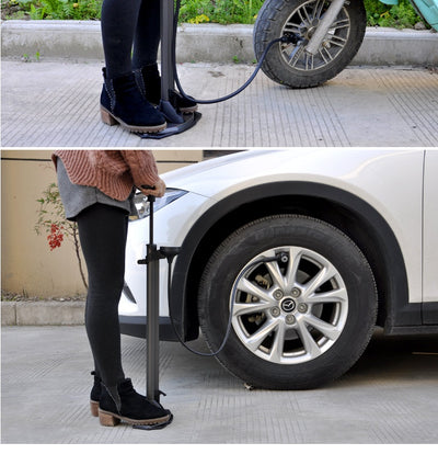 Inflador Vertical de Alta Presión para Bicicletas, Motos y Autos - Image 20