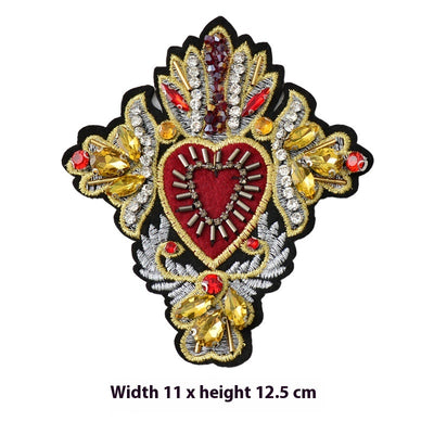 Parches Adhesivos de Corazón Cross Industrial Grande - Image 11