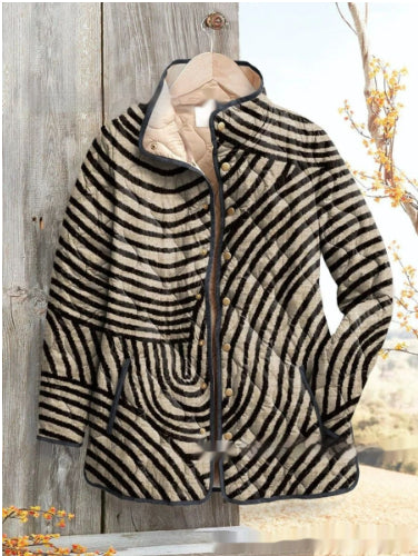 Abrigo Acolchado de Algodón con Bolsillos para Otoño e Invierno - Image 14