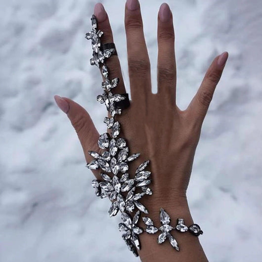 Pulsera de Anillo Retro Europeo Americano con Circonita - Image 9