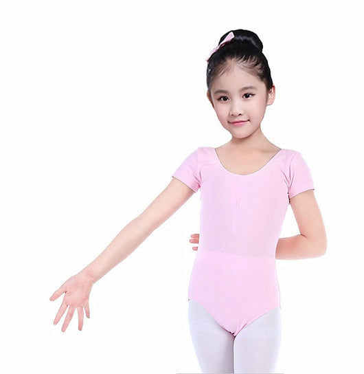 Ropa de Danza Infantil de Manga Corta para Ejercicio - Image 6