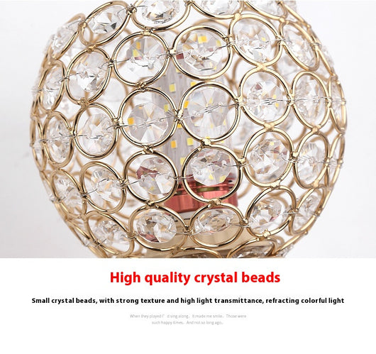 Lámpara de Pared LED Cristal Diseño Minimalista para Sala - Image 8