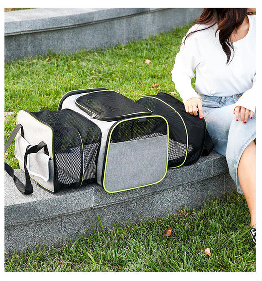 Transportín Felino Extensible Portátil con Ventilación Mejorada - Image 11