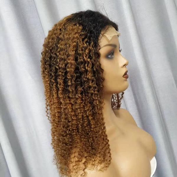 Pelucas de Cabello Humano Rizado Afro