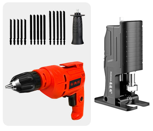 Adaptador de Sierra Reciprocante para Taladro Eléctrico - Sierra Multifuncional Portátil - Image 11