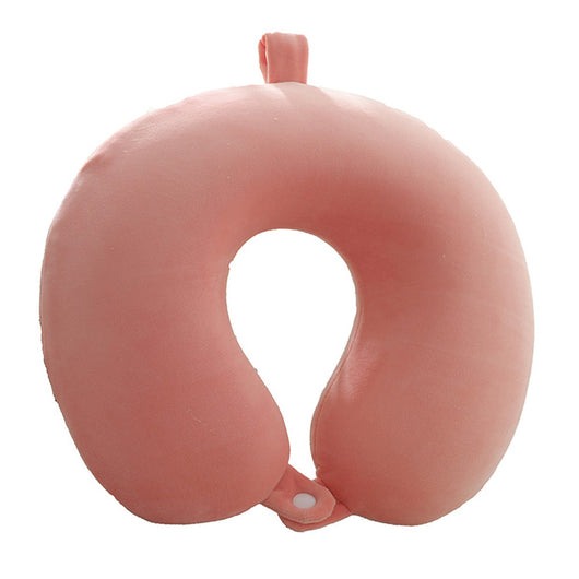Almohada en U de Espuma Viscoelástica - Soporte Cervical Premium para Viajes - Image 3