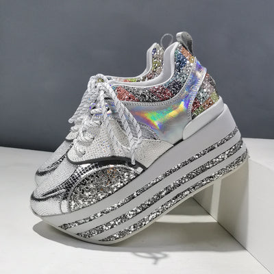 Zapatos Plataforma de Cuero Genuino con Malla Transpirable - Image 8