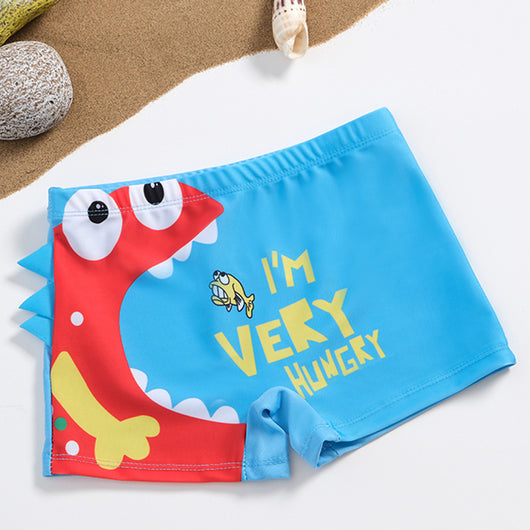 Shorts de Baño Infantil con Estampado de Dibujos Animados - Image 5