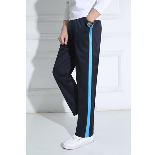 Pantalones de Chándal Holgados Negro Puro - Image 8