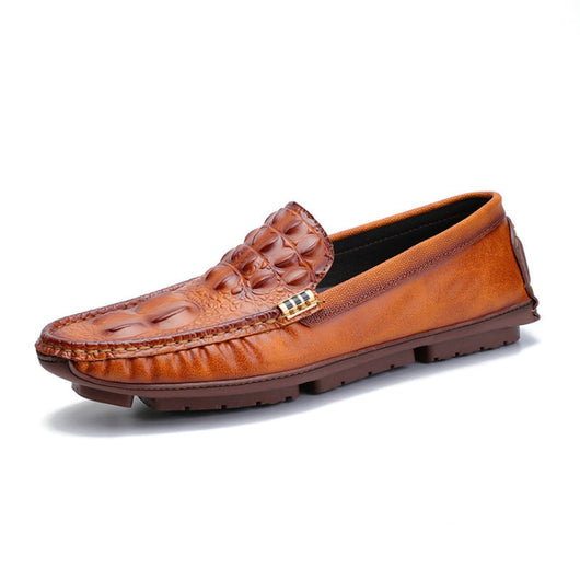 Zapatos Casuales Británicos de Cuero Genuino para Hombre - Primera Capa Premium - Image 17