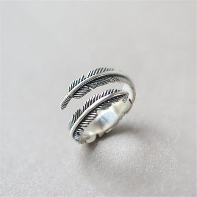 Anillo de Pluma Vintage - Image 8