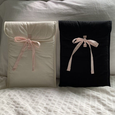 Bolso Acolchado para Laptop con Lazo Ballet Femenino - Image 14
