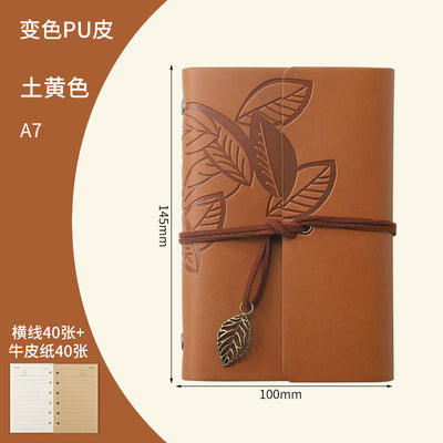 Cuaderno de Viaje Hojas Sueltas Vintage - Diario Creativo Zhiqiu - Image 55