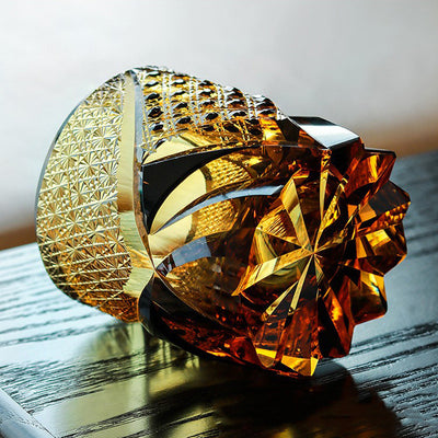 Vaso de Whiskey Cristal Ámbar Negro con Grabado Personalizado - Image 7