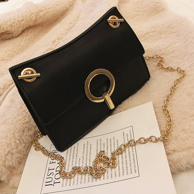 Bolso Cuadrado Pequeño con Cadena de Moda - Image 7