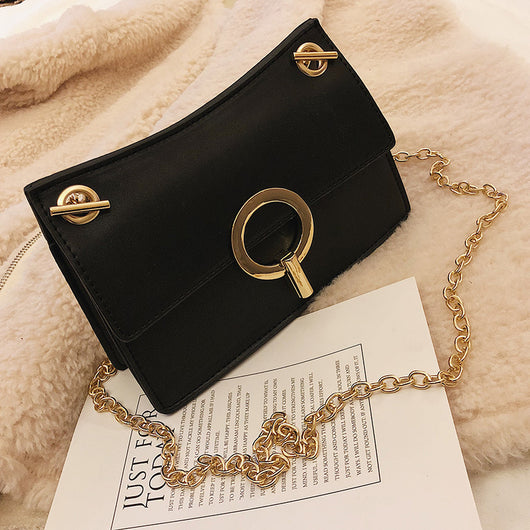 Bolso Cuadrado Pequeño con Cadena de Moda - Image 7