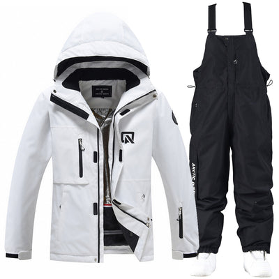 Traje de Esquí Doble Tabla para Hombre y Mujer - Abrigo Térmico Invernal - Image 10
