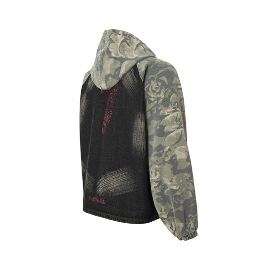 Chaqueta Camuflada con Parches Retro Graffiti - Image 12