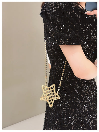 Bolsa Crossbody Estrella de Zinc con Diseño Brillante Minimalista - Image 15