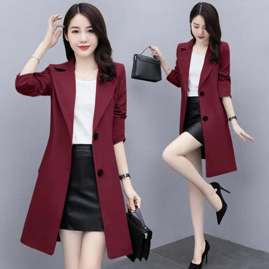 Abrigo Holgado Premium Coreano de Diseño Contemporáneo - Image 7