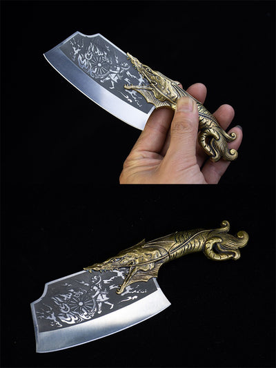Cuchillo de Exterior con Mango de Acero Inoxidable para Artículos Pequeños - Image 11