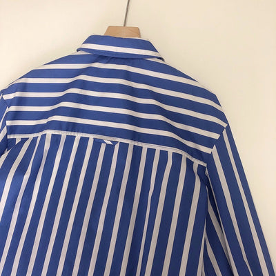 Blusa Suelta Manga Larga con Corte Tridimensional para Mujer - Image 27