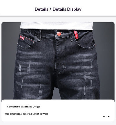 Jeans Rotos para Hombre con Detalles Desgarrados - Image 18