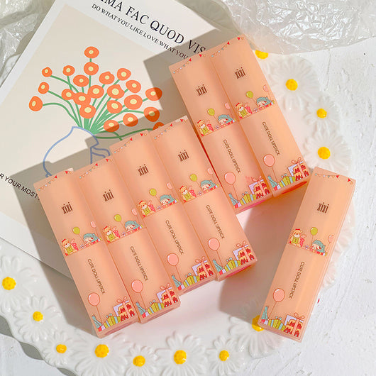 Labial Mate Naranja Albaricoque con Acabado Duradero e Hidratante - Image 10