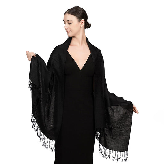 Elegante Chal Ligero de Lujo - Envolvente de Imitación Cashmere para Mujer - Image 13