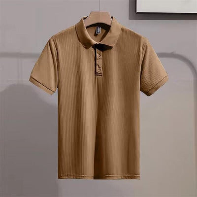 Camisa Ejecutiva Slim Fit de Manga Corta con Cuello Solapa - Image 30
