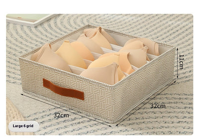Organizador de Ropa Interior con Compartimentos - Caja Almacenaje para Cajón - Image 17