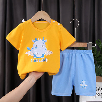 Conjunto de Dos Piezas en Algodón con Mangas Cortas para Niños y Niñas - Image 21