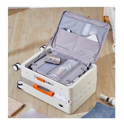 Maleta Trolley Multifuncional con Cargador USB y Ruedas Universales 20 Pulgadas - Image 3