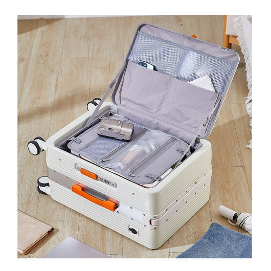 Maleta Trolley Multifuncional con Cargador USB y Ruedas Universales 20 Pulgadas - Image 3