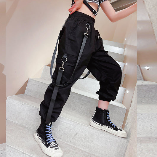 Traje de Danza Hip-hop y Jazz para Niñas y Adolescentes - Conjunto Deportivo Street Dance - Image 10