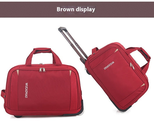 Maleta Trolley de Tela Oxford Plegable para Viajes - Image 27