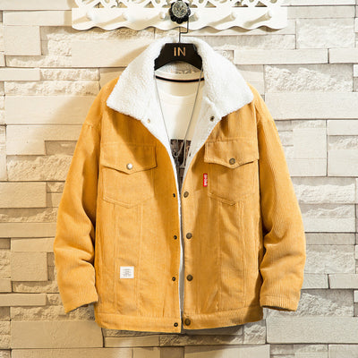 Chaqueta Acolchada de Pana para Hombre con Forro de Lana - Image 9