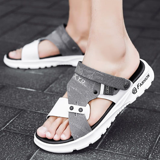 Sandalias de Cuero Impermeables para Hombre - Image 8