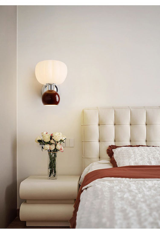 Lámpara de Pared Estilo Crema para Dormitorio y Pasillo - Image 12