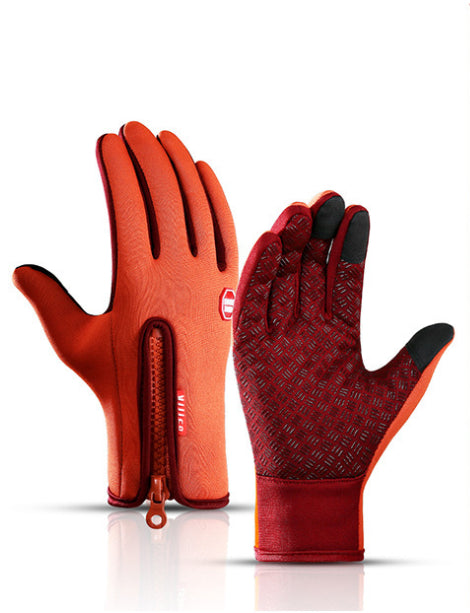 Guantes Moto Invierno Pantalla Táctil Impermeables con Forro Térmico - Image 24