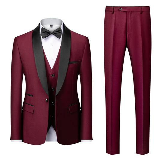 Traje Slim Fit Elegante para Novio y Eventos Formales - Image 10
